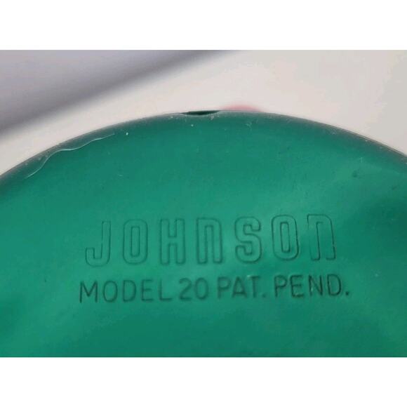 Johnson Model 20 Sidewinder Fishing Reel Green Aluminum Alloy Vtg. Made In USA - Picture 4 of 5